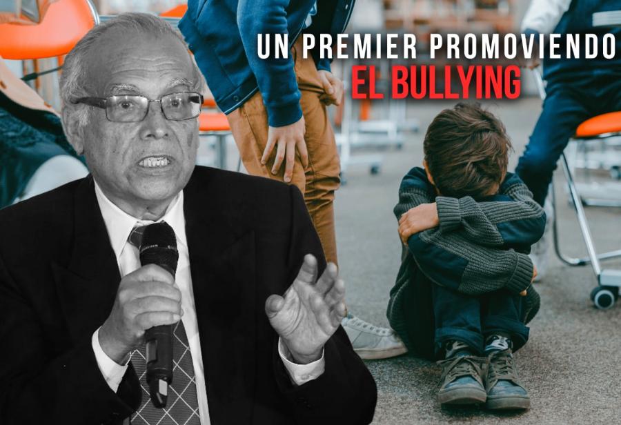 Un premier promoviendo el bullying
