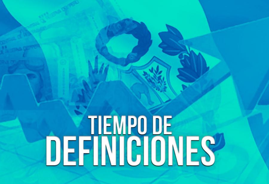 Tiempo de definiciones