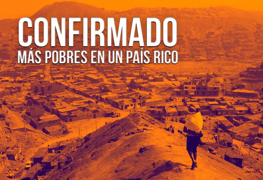 Confirmado: más pobres en un país rico