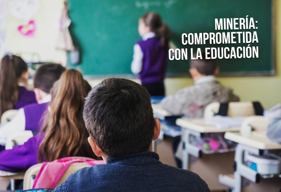 Minería comprometida con la educación