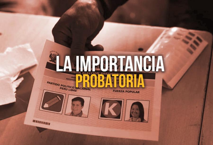 La importancia probatoria