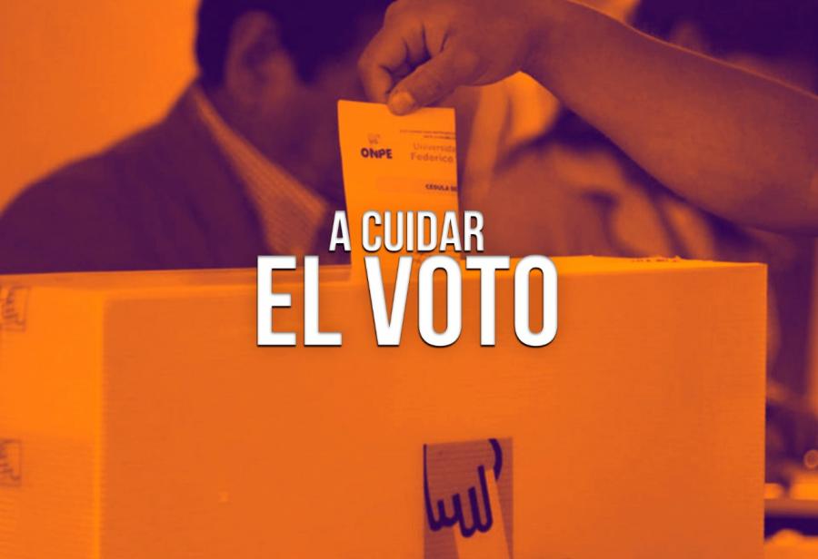 A cuidar el voto