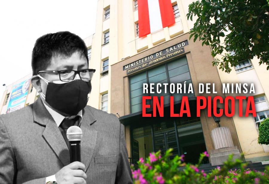 Rectoría del Minsa en la picota