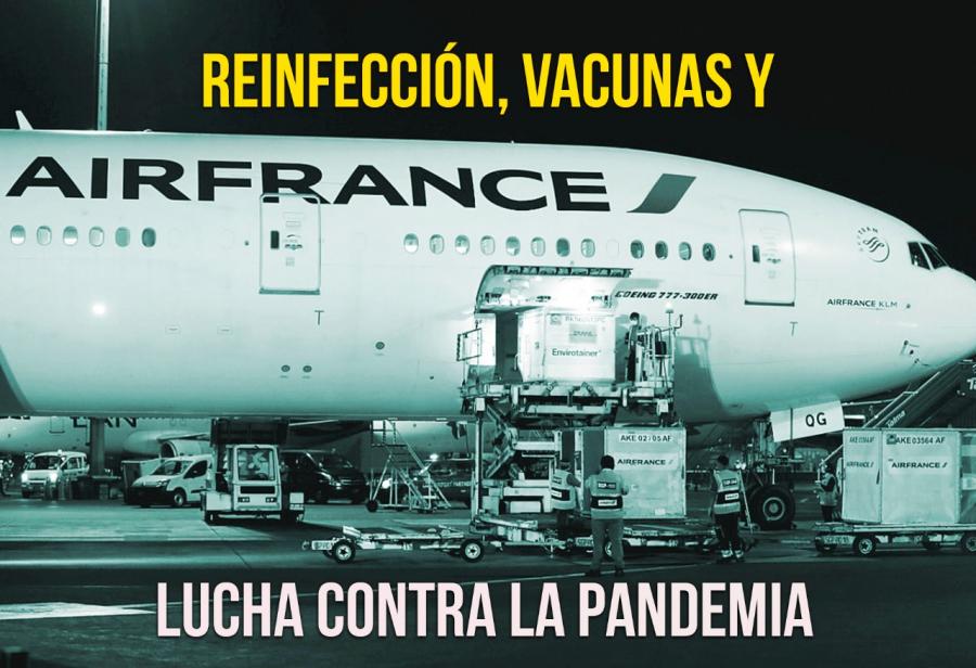 Reinfección, vacunas y lucha contra la pandemia