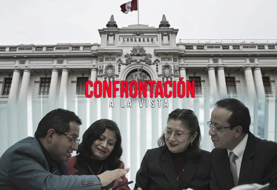 Confrontación a la vista