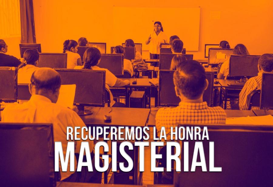 Recuperemos la honra magisterial