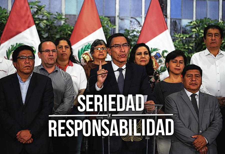Seriedad y responsabilidad