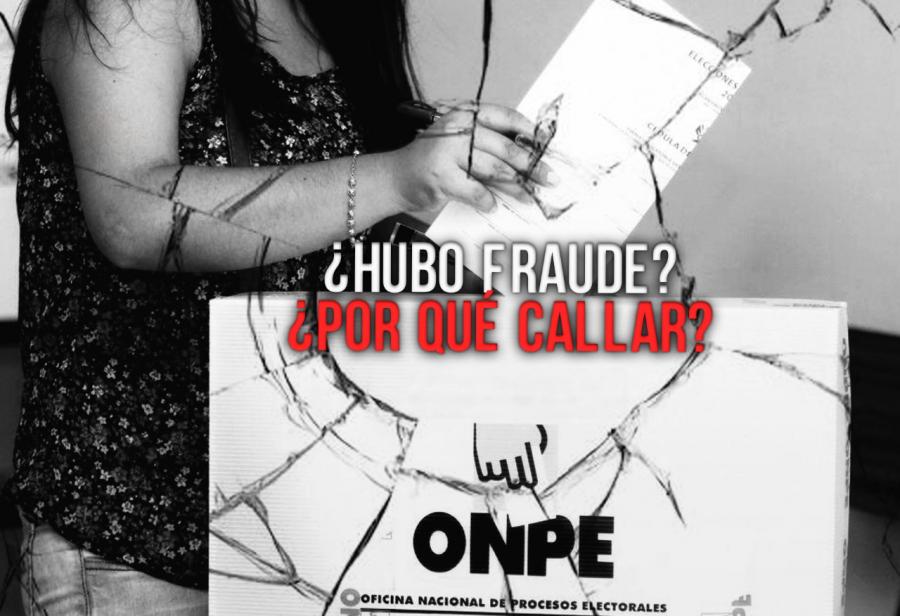 ¿Hubo fraude? ¿Por qué callar?