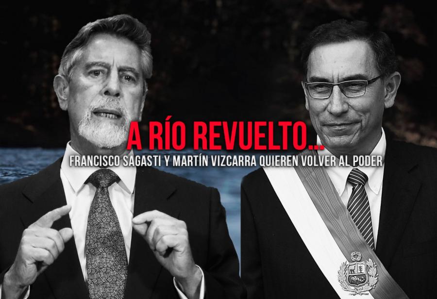 A río revuelto…