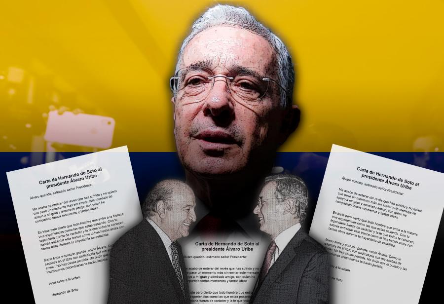 Carta de Hernando de Soto al presidente Álvaro Uribe