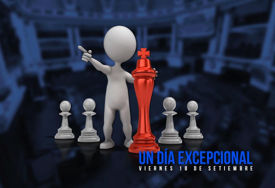 Un día excepcional, viernes 18 de setiembre