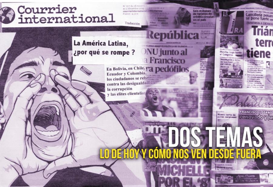 Dos temas. Lo de hoy y cómo nos ven desde fuera
