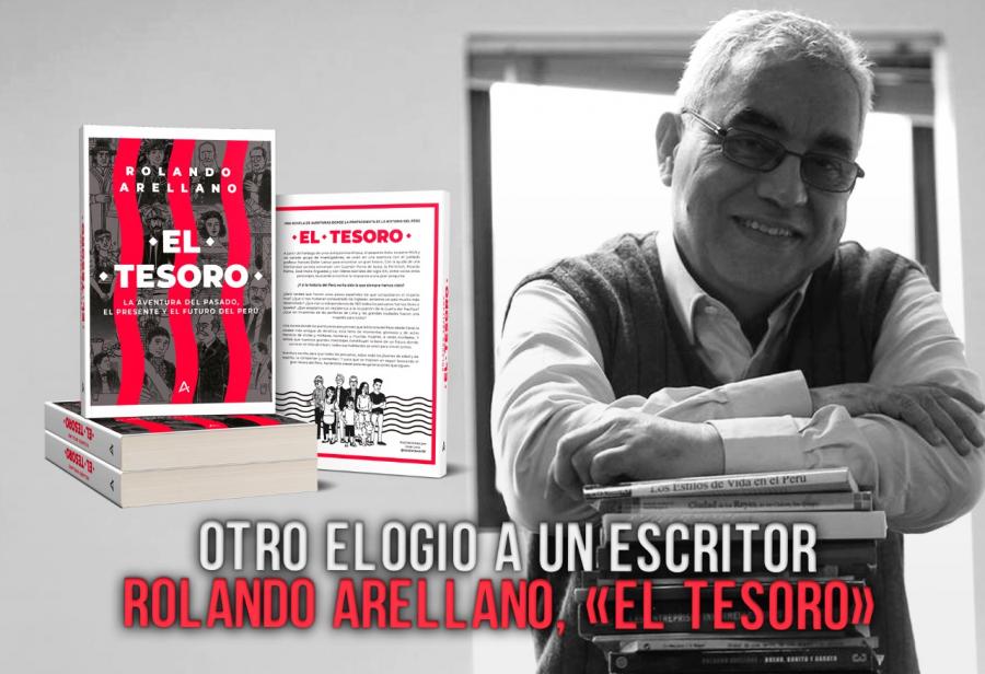 Otro elogio a un escritor. Rolando Arellano, «El tesoro»