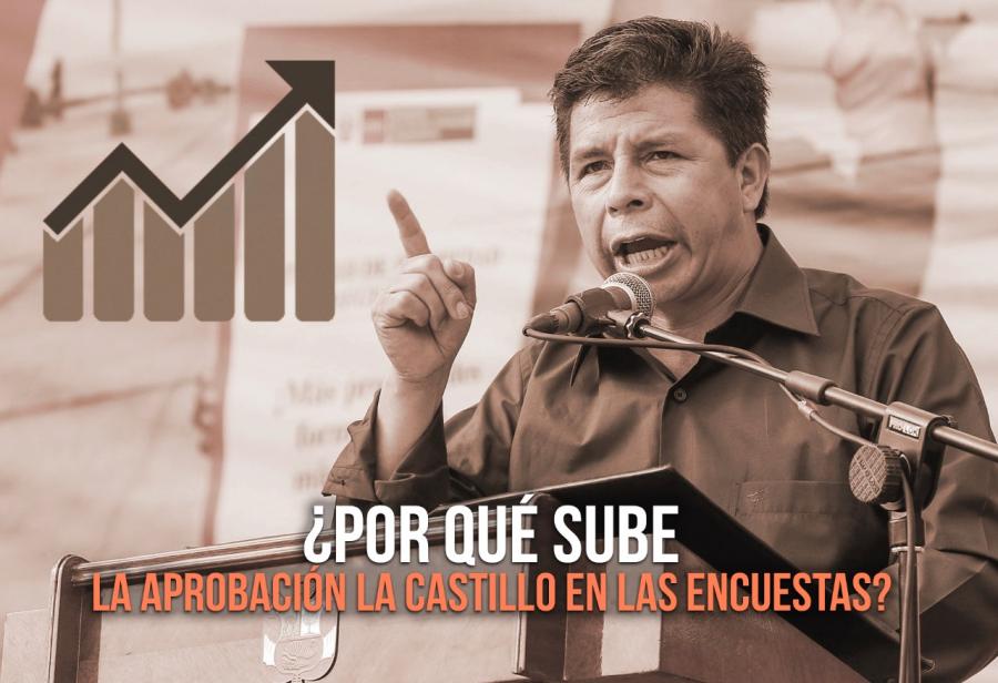 ¿Por qué sube la aprobación a Castillo en las encuestas?