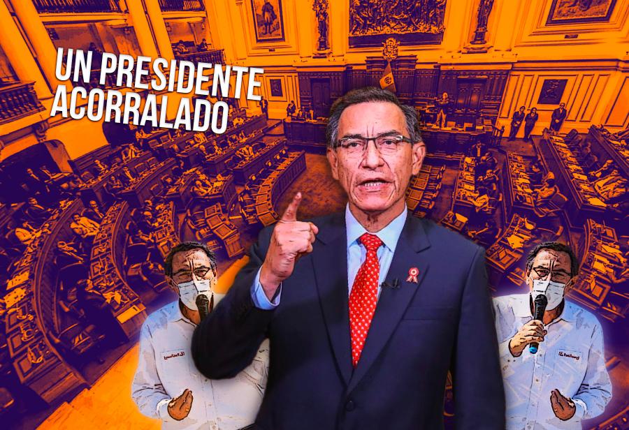 Un presidente acorralado