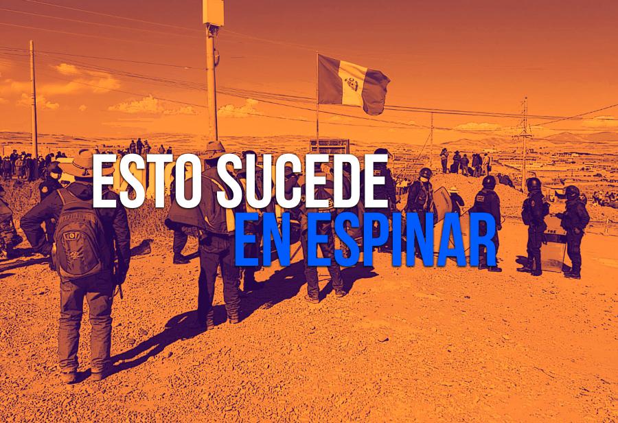 Esto sucede en Espinar