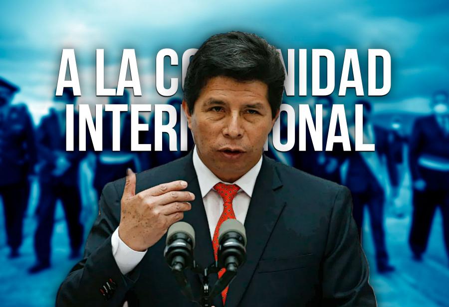 A la comunidad internacional