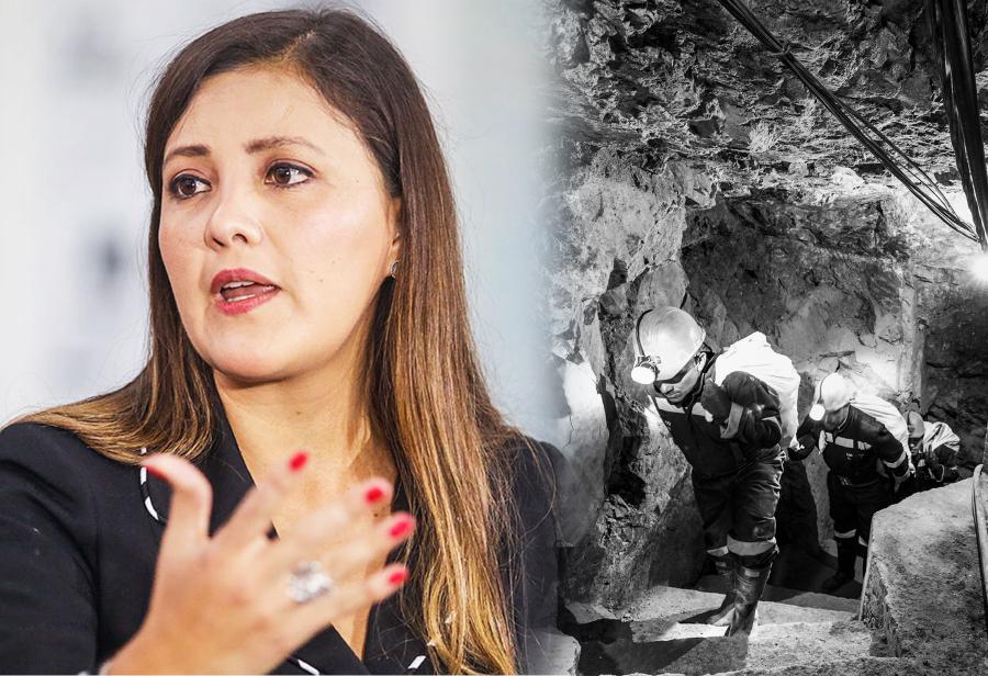 ¿Yamila Osorio, la antiminera?