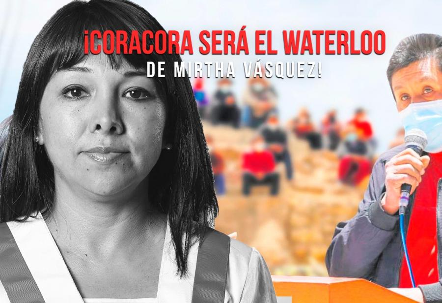 ¡Coracora será el Waterloo de Mirtha Vásquez!
