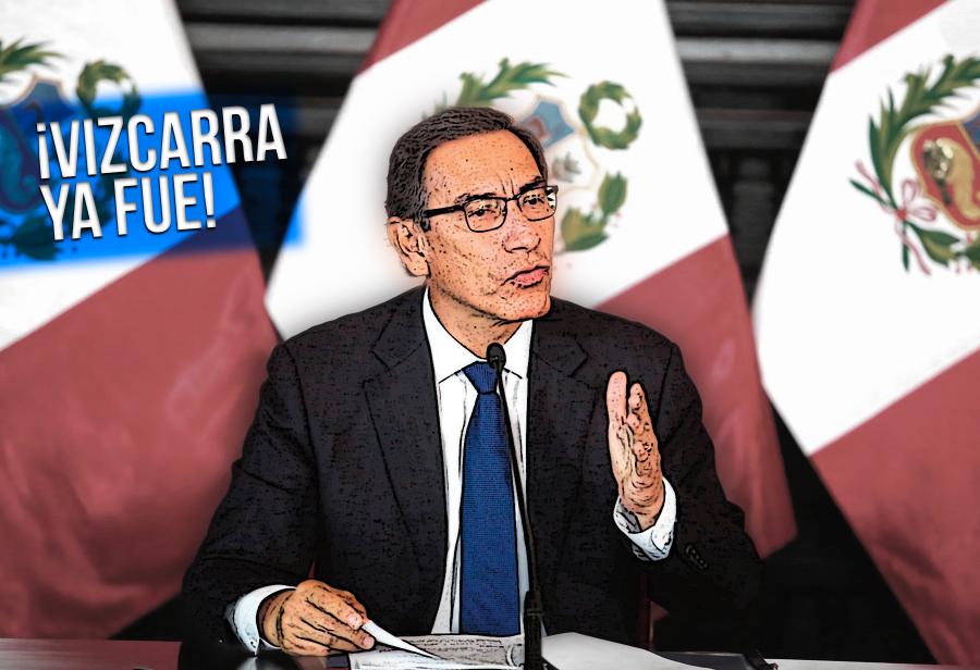 ¡Vizcarra ya fue!