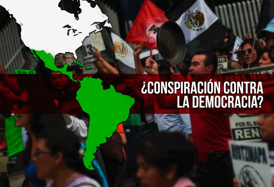 ¿Hay una conspiración contra la democracia en Sudamérica?