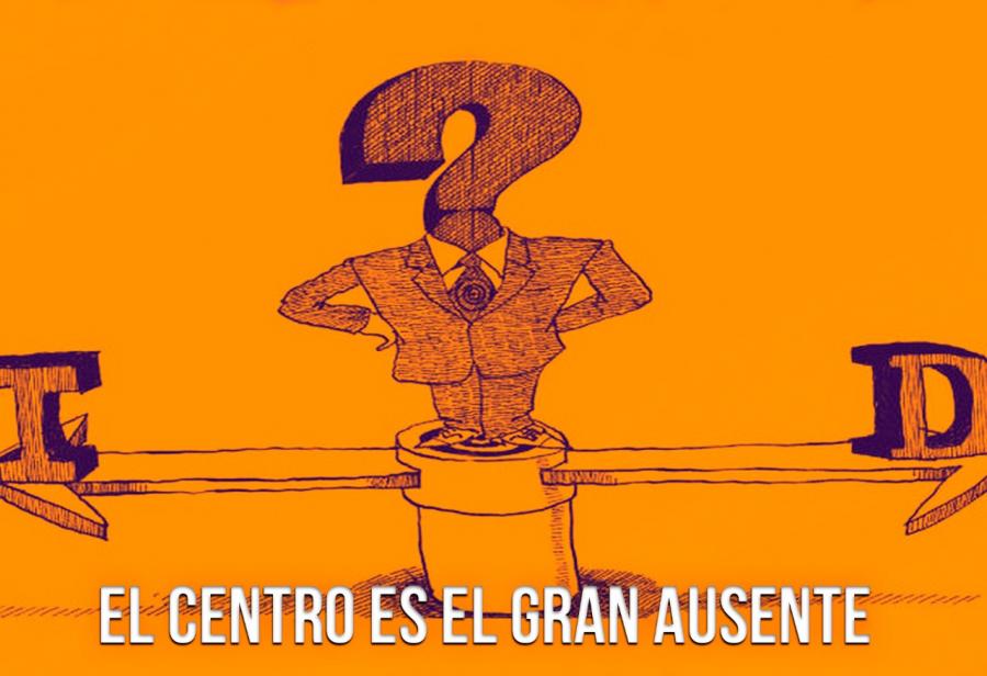 El centro es el gran ausente