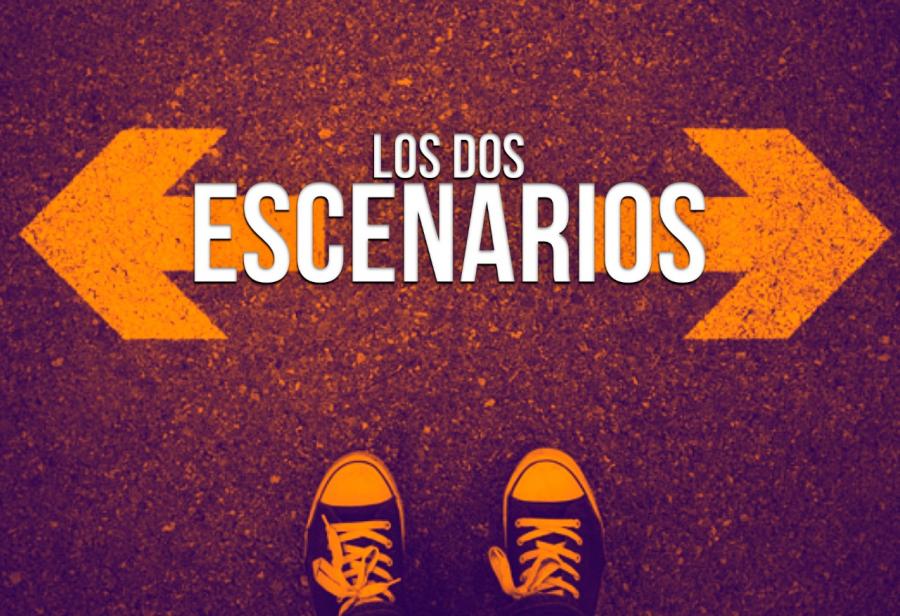 Los dos escenarios