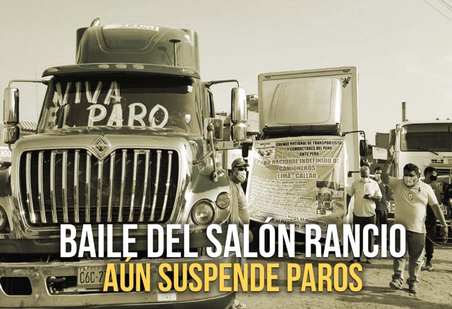 Baile del salón rancio aún suspende paros