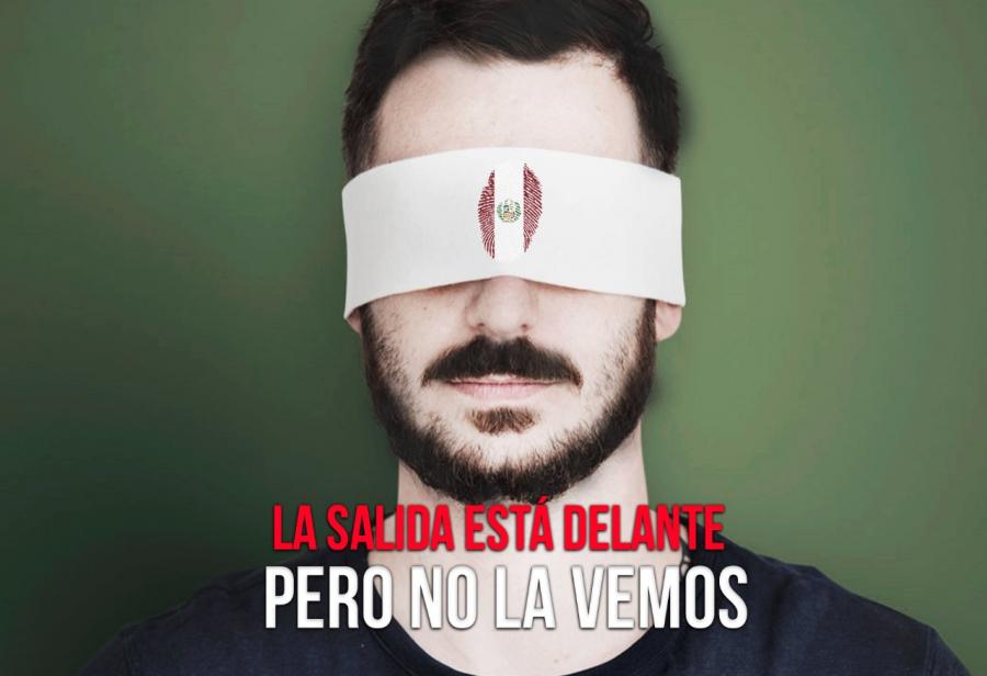 La salida está delante, pero no la vemos