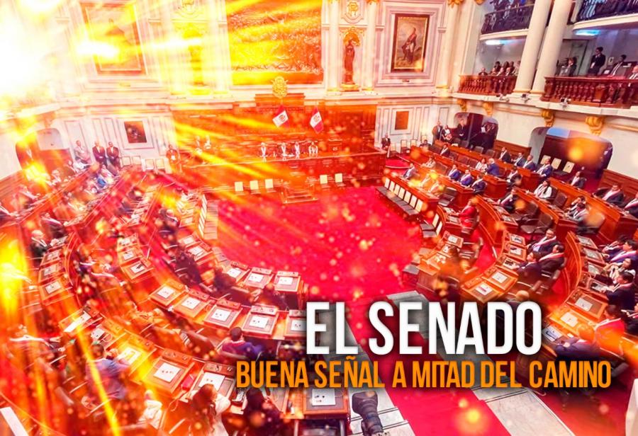 El Senado: buena señal a mitad del camino