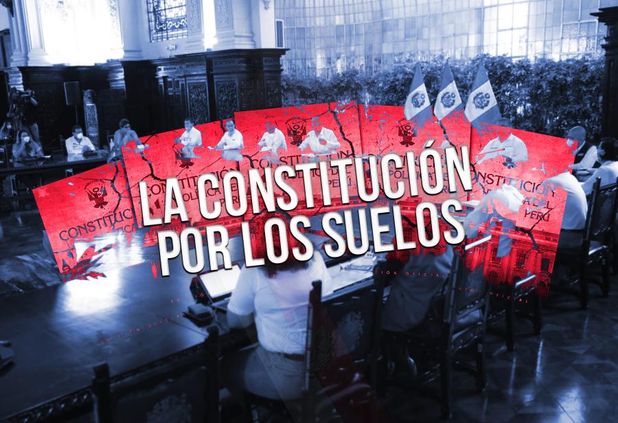 La Constitución por los suelos