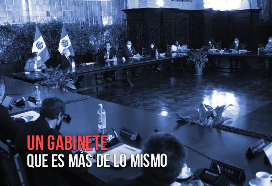 Un gabinete que es más de lo mismo