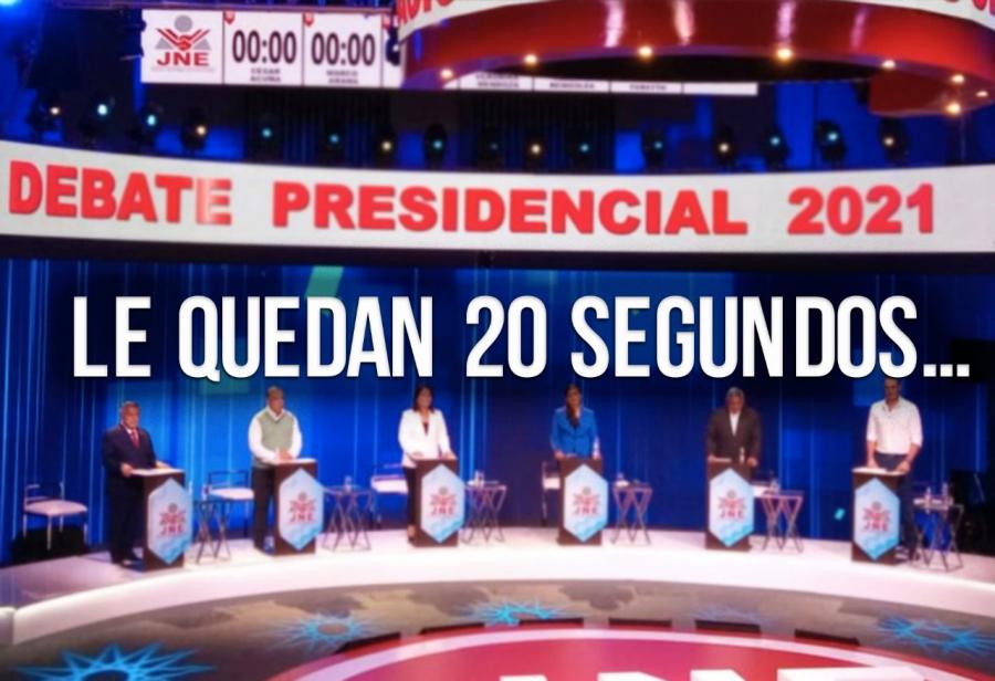 Le quedan 20 segundos…
