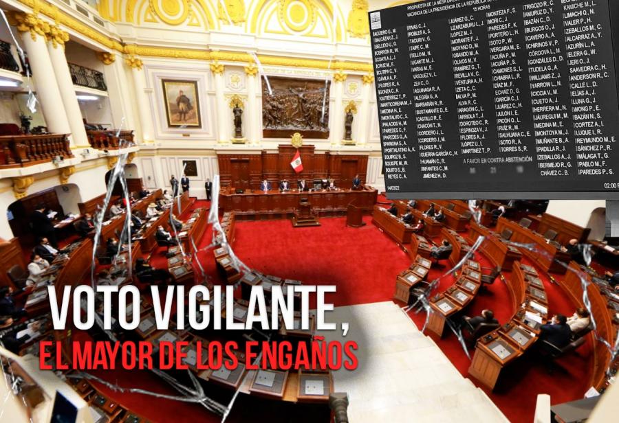 Voto vigilante, el mayor de los engaños