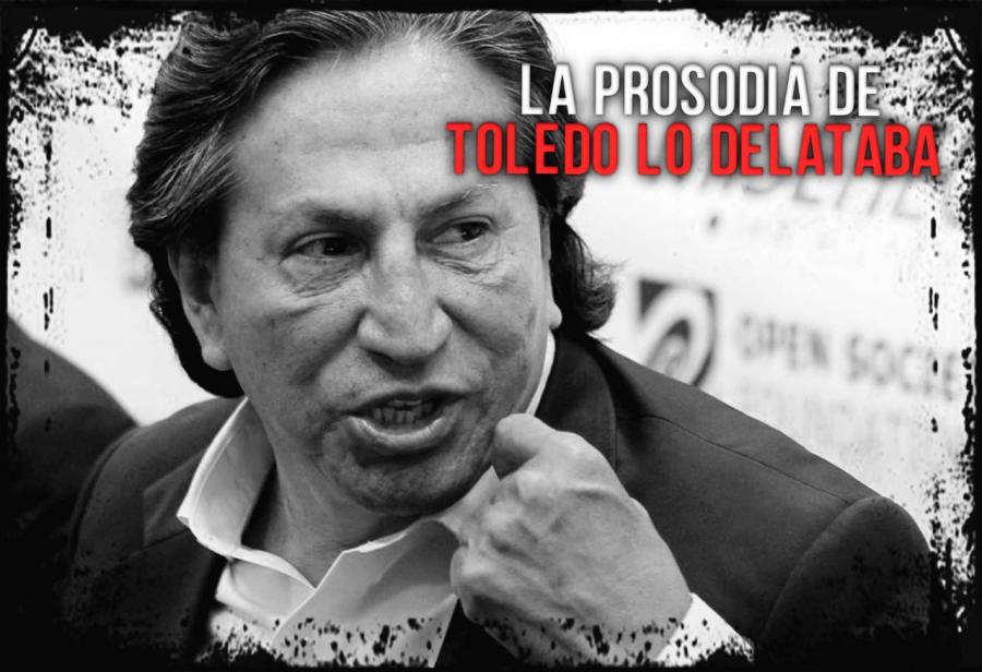 La prosodia de Toledo lo delataba