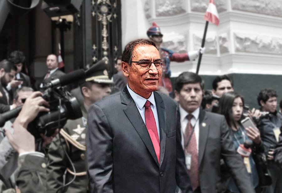 Vizcarra huye otra vez