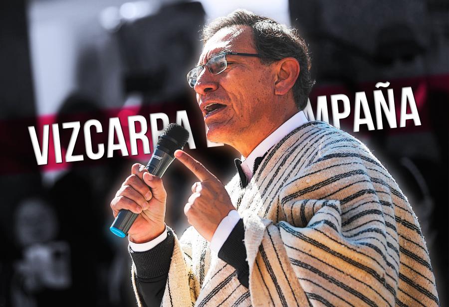 Vizcarra en campaña
