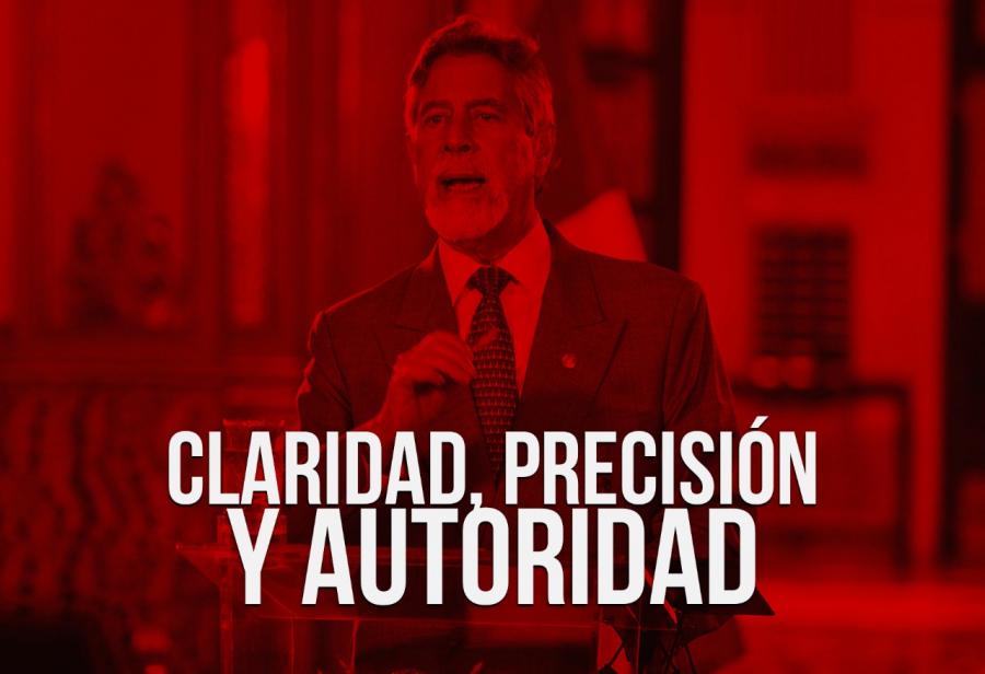 Claridad, precisión y autoridad