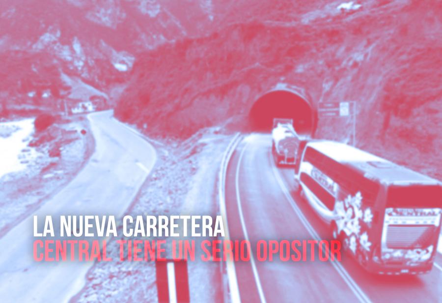 La nueva carretera central tiene un serio opositor