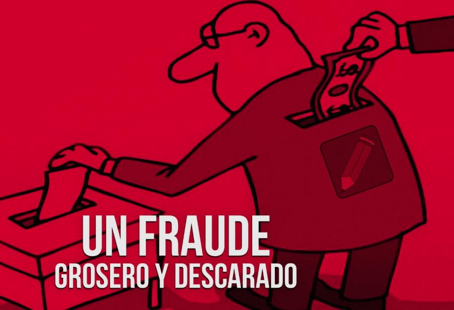 Un fraude grosero y descarado