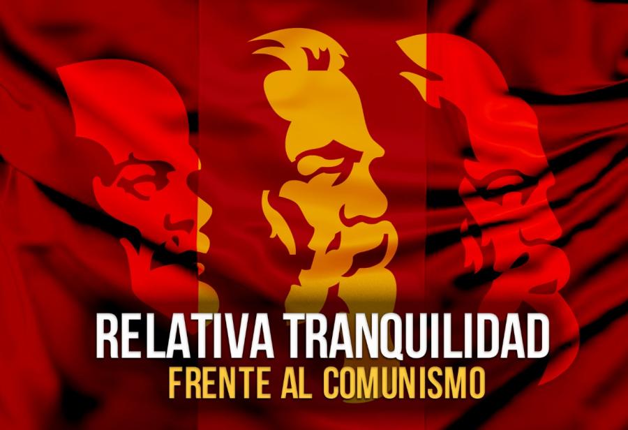 Relativa tranquilidad frente al comunismo
