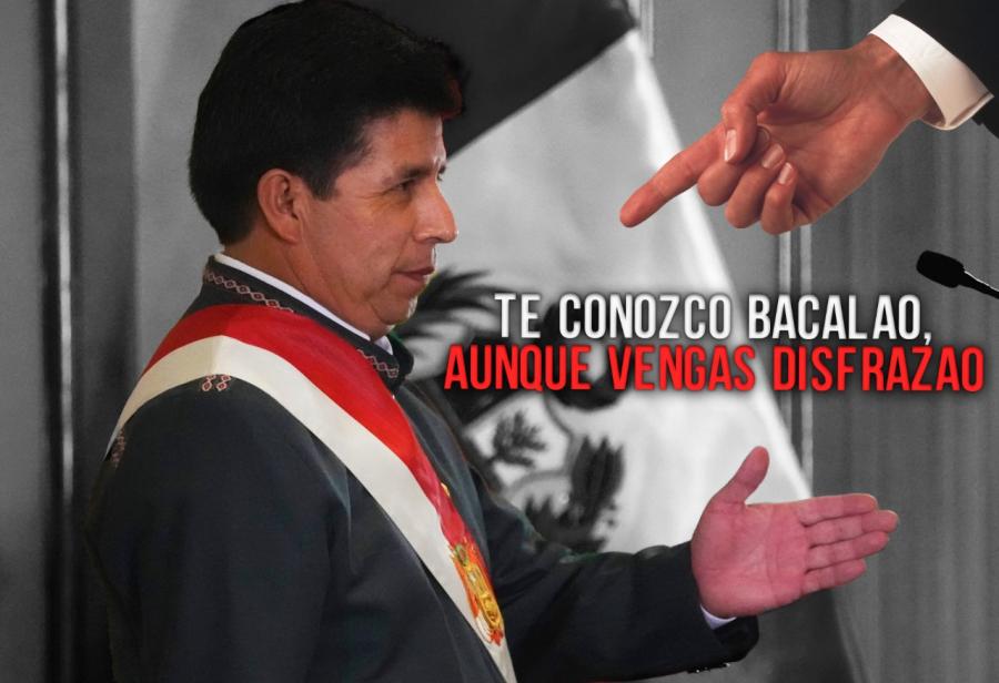 Te conozco bacalao, aunque vengas disfrazao