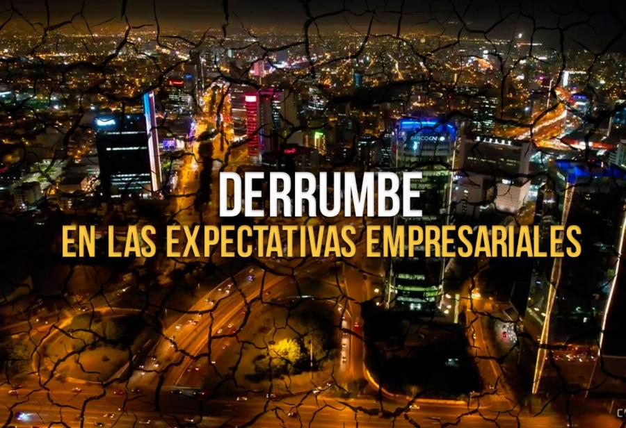 Derrumbe en las expectativas empresariales