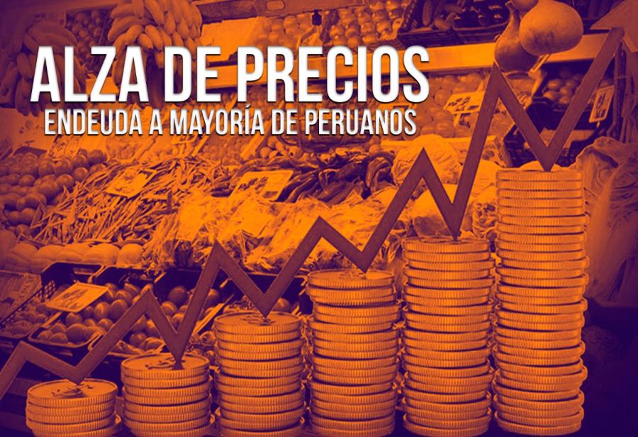Alza de precios endeuda a mayoría de peruanos