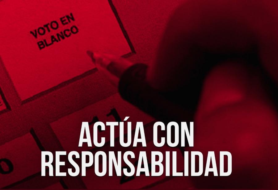 Actúa con responsabilidad