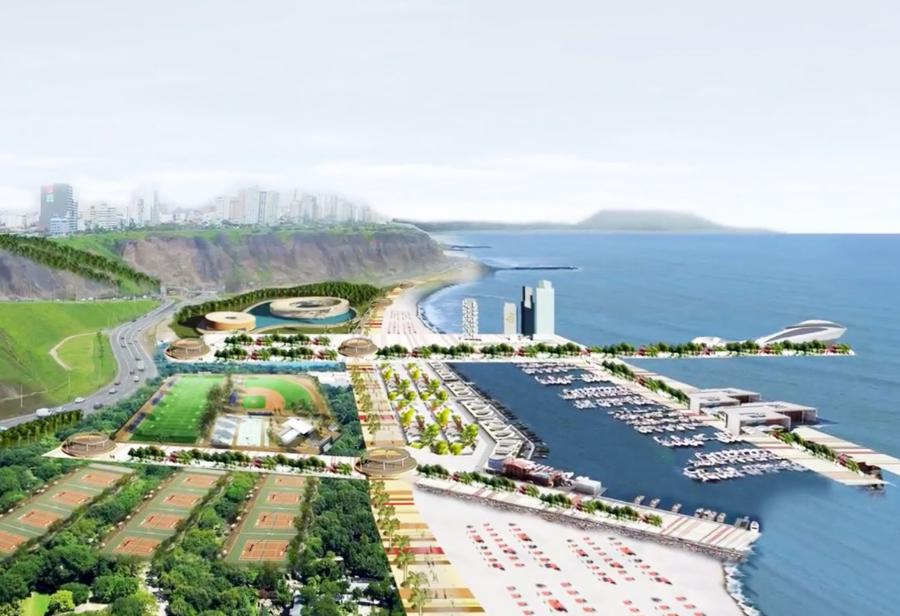 La Costa Verde y el Terminal de los Cruceros