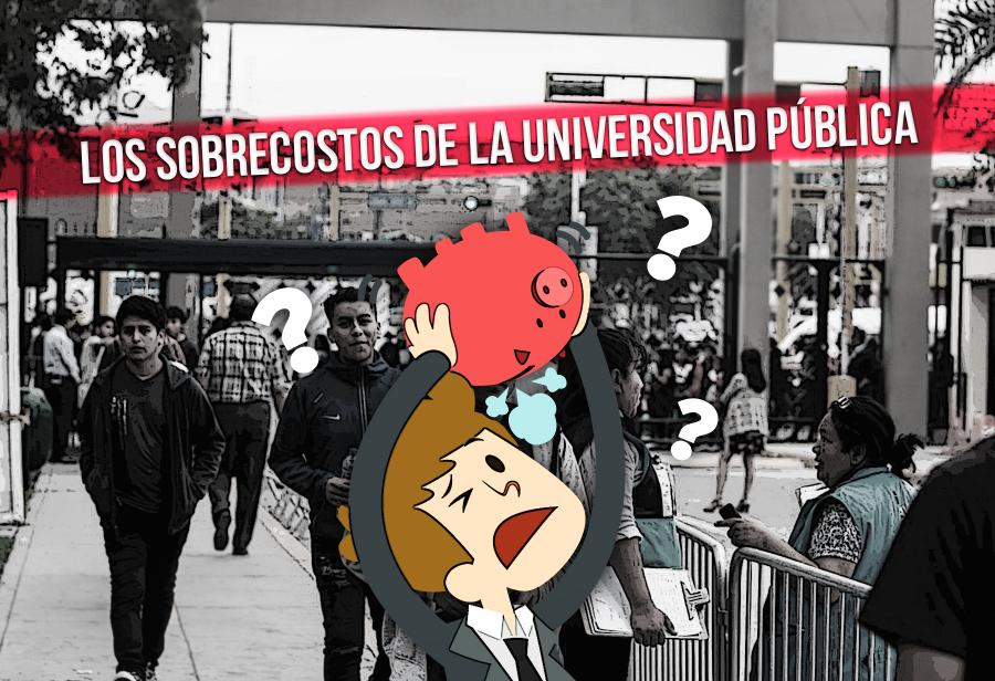 Los sobrecostos de la universidad pública