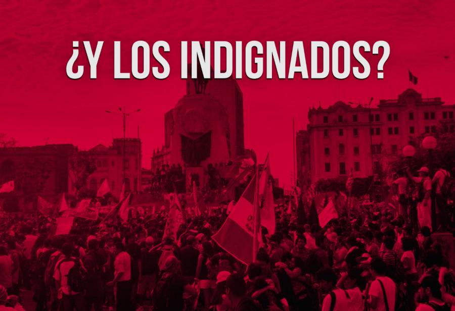 ¿Y los indignados?