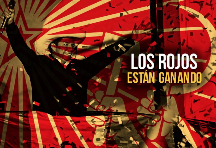 Los rojos están ganando