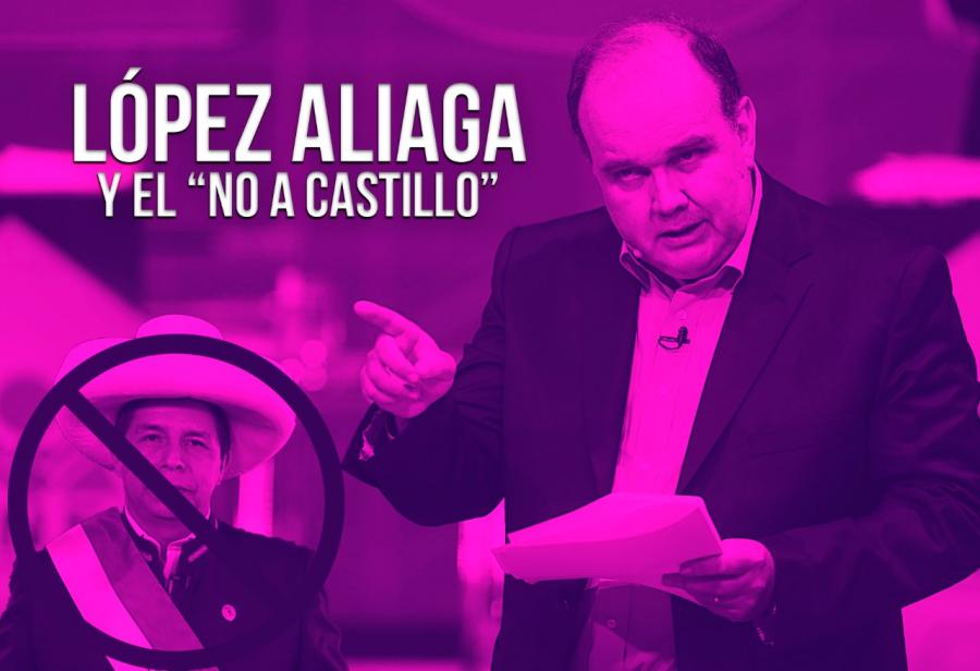 López Aliaga y el “no a Castillo”